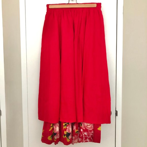 Unique Chinese Traditional Heavy-Embroidered Skirt - Picture 3 of 3